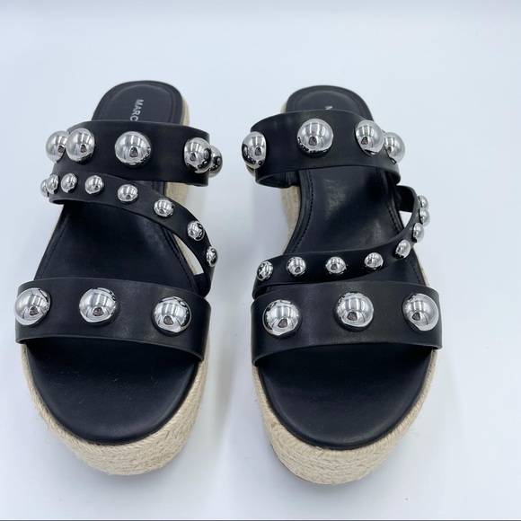 Marc Fisher Platform Sandals Black - Picture 3 of 12